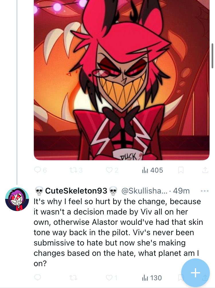 “Hurt by the change”
Bitch 
I’m hurt that an ethnicity I belong to and a religion my ancestors practiced are being used as props and demonized by white ppl who see it as nothing but fucking entertainment and accessories to a stupid white villain in a dumb cartoon