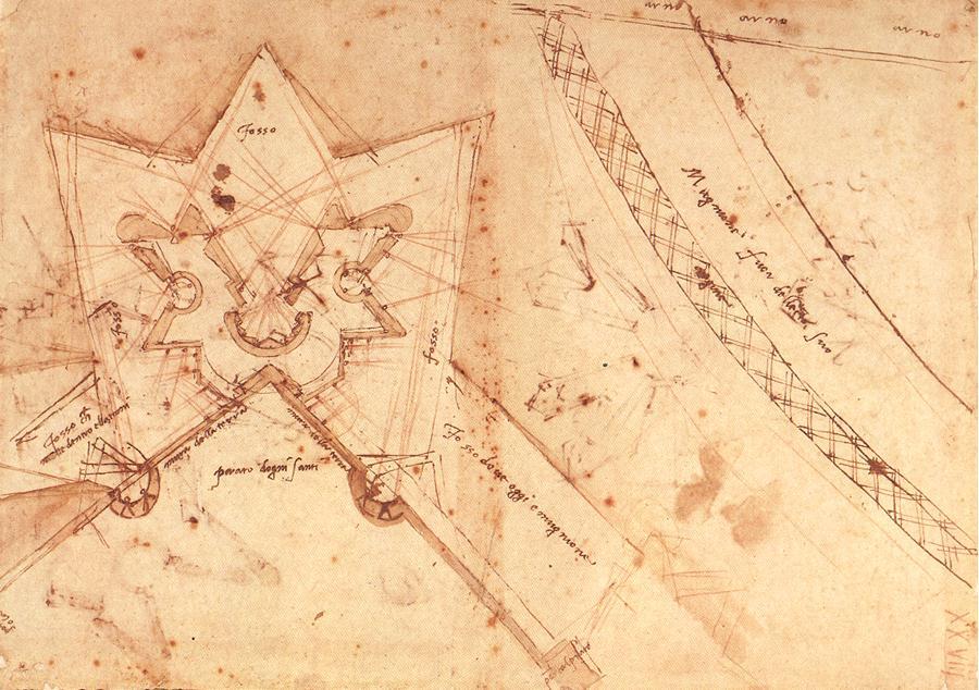Michelangelo (@fanmichelangelo) on Twitter photo Sketch of fortifications of Porta del Prato in Florence  (ground floor plan) #artbots #michelangelo Sketch of fortifications of Porta del Prato in Florence  (ground floor plan) #artbots #michelangelo
