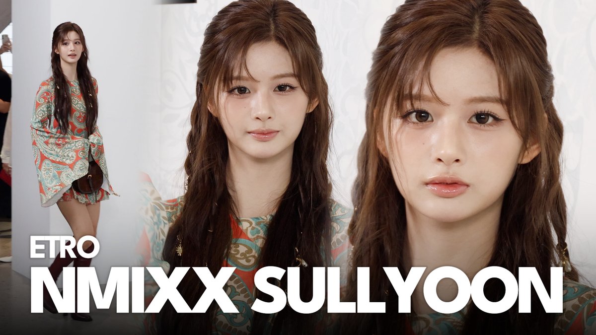 엔믹스 설윤, 오늘 미모 역대급 | NMIXX SULLYOON ETRO

youtube.com/watch?v=cGtEfj…

#NMIXX #SULLYOON #ETRO #엔믹스 #설윤 #에트로