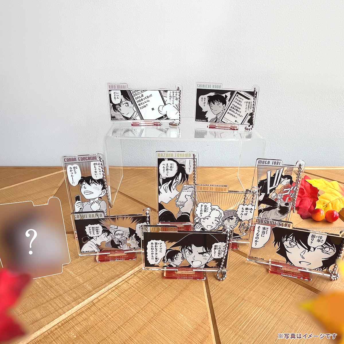 名探偵コナン　コナンランド　紅アクリルキーホルダー　コンプセット 名探偵コナンランド【公式】 on X: 