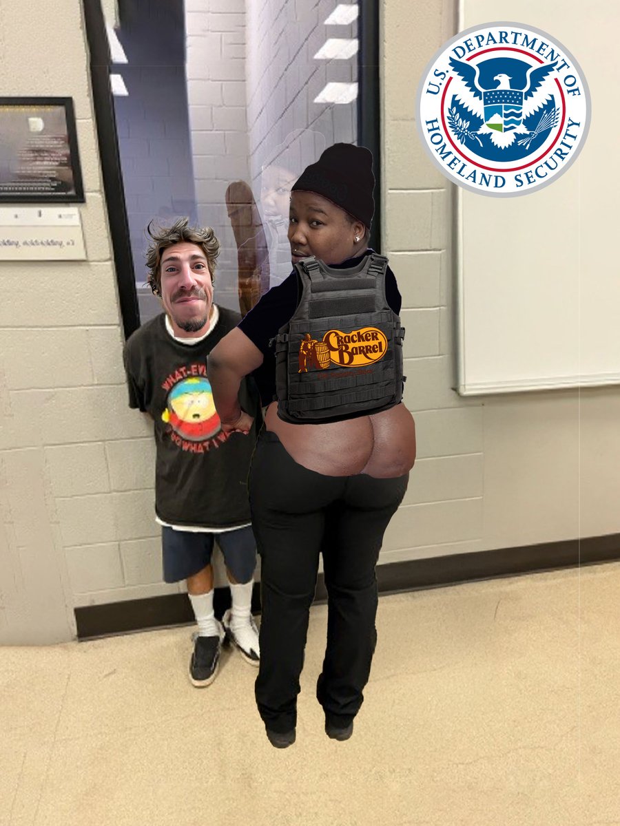NOW THAT MEATBALL IS THE HEAD BITCH IN CHARGE, WHEN YOU'RE IN THE USA ILLEGALLY, 
I WILL ARREST YOU
IT DOESN'T MATTER IF YOU'RE ONLY VISITING, OR HAVE A LEGAL VISA. I WILL STILL ARREST Y'ALL. 
#MarcusIsProudofCrackerBarrel 
𝘀𝗽𝗼𝗻𝘀𝗼𝗿𝗲𝗱 𝗯𝘆: 𝗰𝗿𝗮𝗰𝗸𝗲𝗿 𝗯𝗮𝗿𝗿𝗲𝗹𝗹