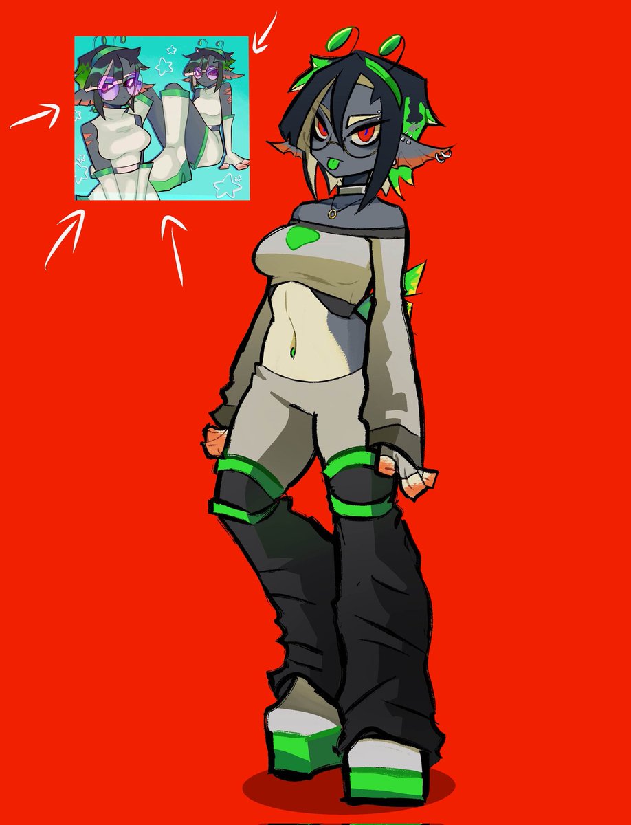 hi i wanted to draw her w a similar fit