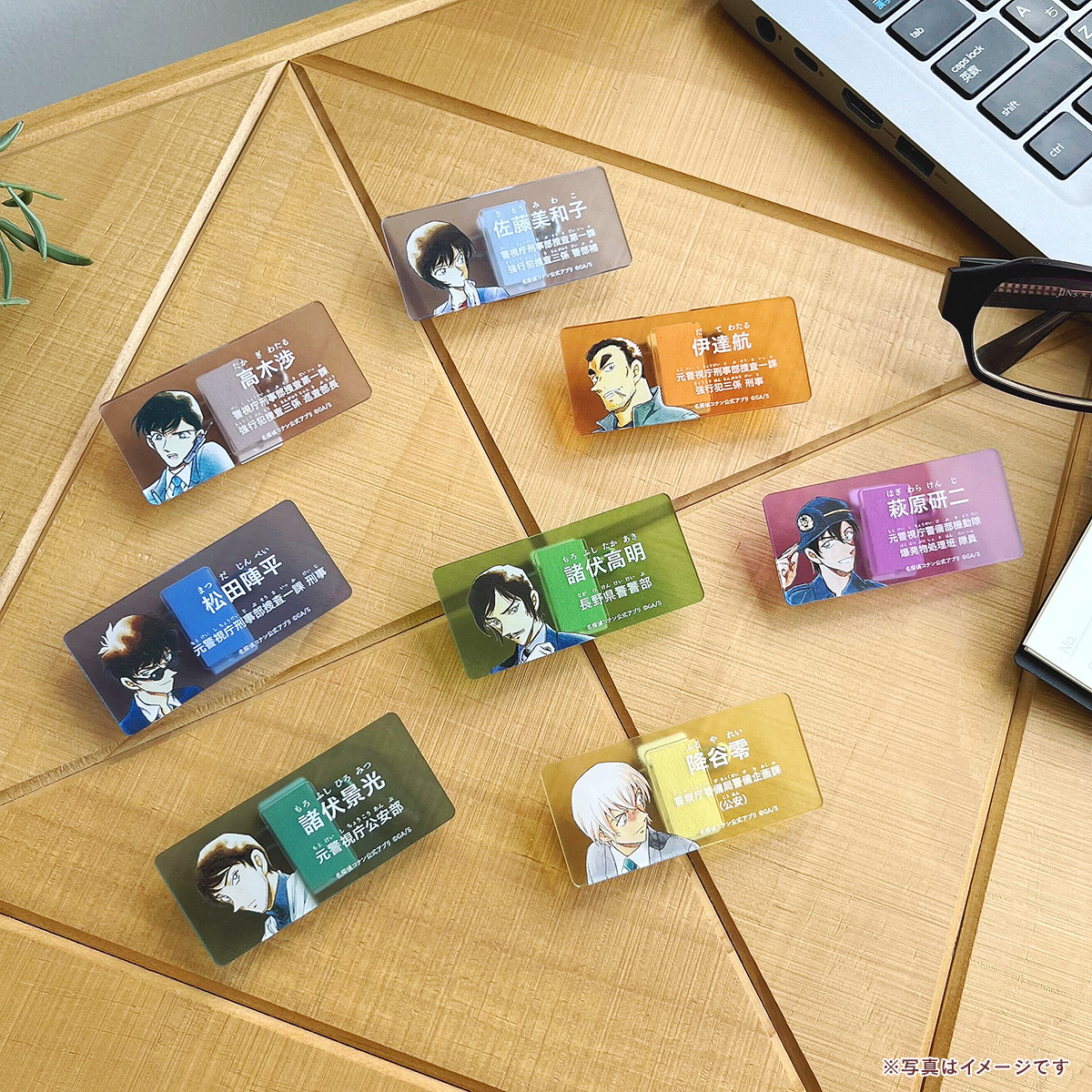 専用出品※コナンランド　アクリルキーホルダー　ネームバッジ　9点　+ステッカー 名探偵コナンランド【公式】 on X: 