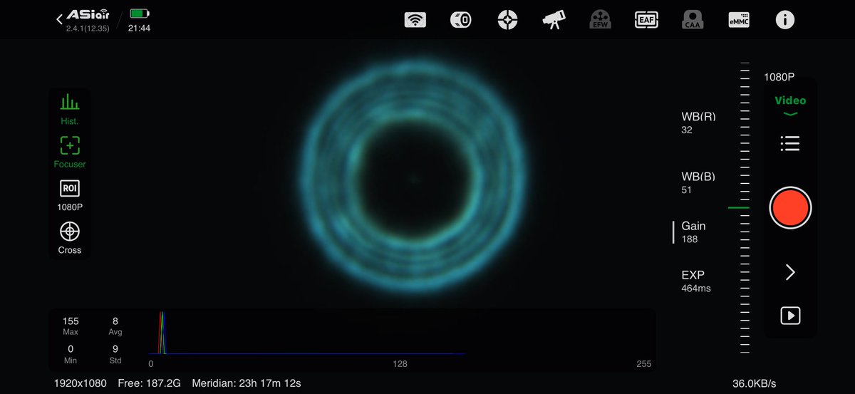 NocturnalLedge's tweet image. Who’s out there doing it right tonight? 🔭

Collimation check before every imaging session ✅

Sharp stars start here. Who’s with me?

#Astrophotography #Collimation #ClearSkies #NocturnalLedge