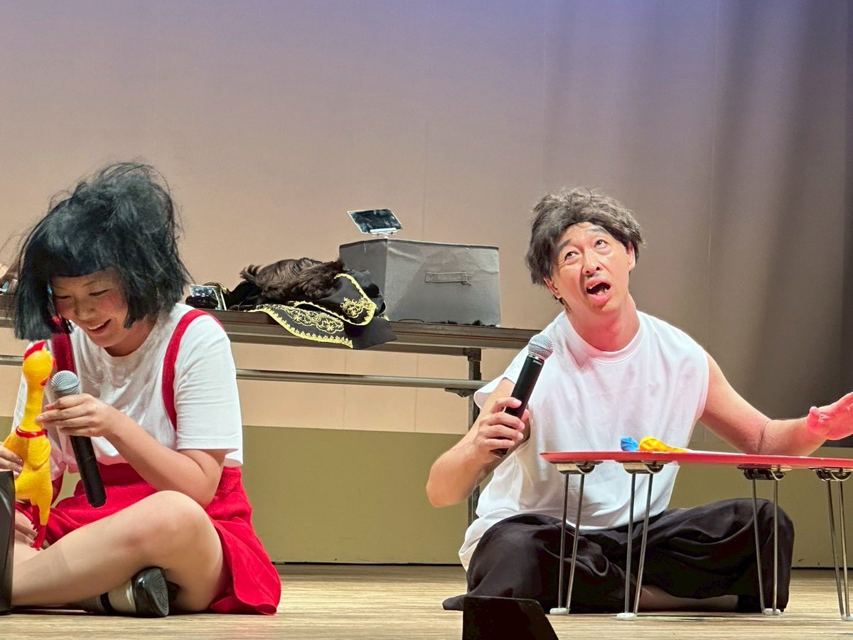 junko_kyono's tweet image. 楽しかったお花坊コント
NASUMIさんの表情が志村すぎて感動していますw✨🥹✨

#お花坊 
#いしのようこ さん
#志村けん さん