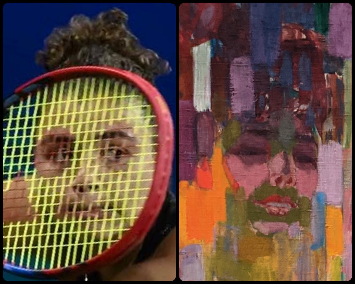 <a href="/Arda/">ᴀʀᴅᴀ Öᴄᴀʟ</a> it’s not the best (though it’s also in NYC), but it needs to be done; Mme Kupka among Verticals, by František Kupka, 1910-11, 📸 by Ray Giubilo