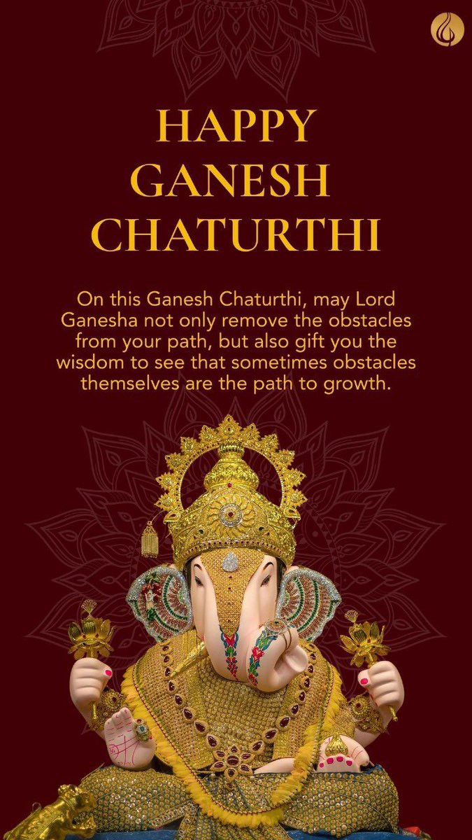 #HappyGaneshChaturthi2025 ❤️🙏