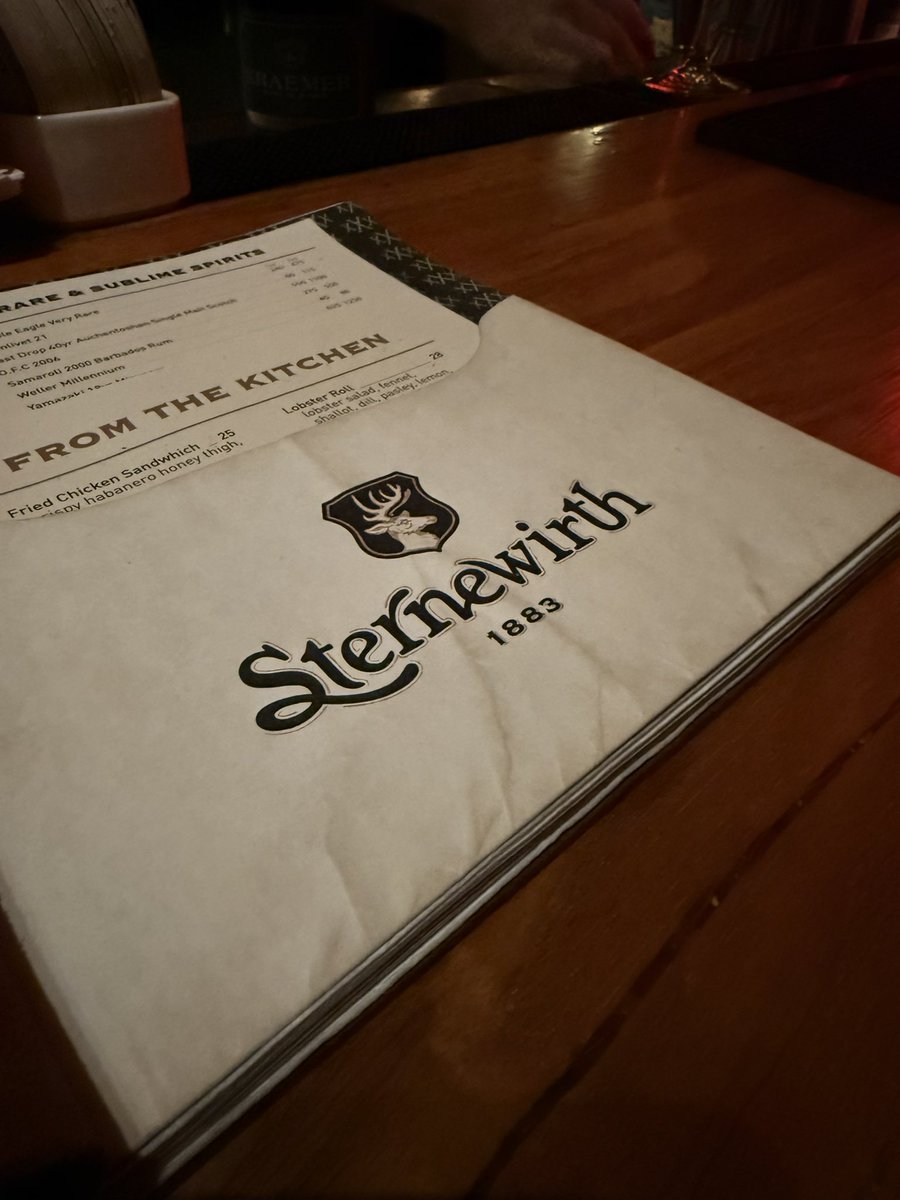 Quality logo here at the Sternewirth.