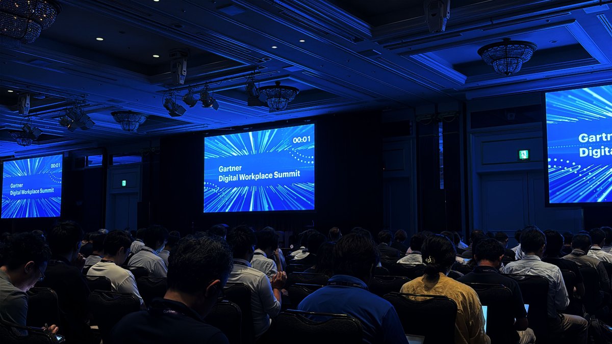 Gartner_jp's tweet image. 本日2025年8月27日、ガートナー デジタル・ワークプレース サミットが東京・恵比寿で始まりました。
サミット概要👉 gtnr.it/43war4a
#ガートナー #GartnerJapan #GartnerDW #生産性向上 #DX #従業員エンゲージメント