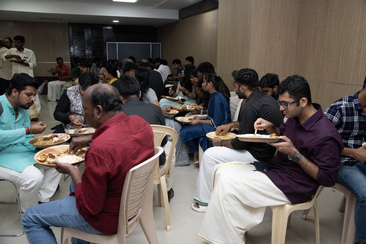 k7computing's tweet image. K7’s Celebration W33K ends with a spectacular finale! Our team celebrated our 33rd anniversary by creating a feast of mouth-watering delicacies. Our Founder & CEO Kesavardhanan J also addressed K7ites, emphasising that cybersecurity is our purpose.
#K733 #CelebrationW33K