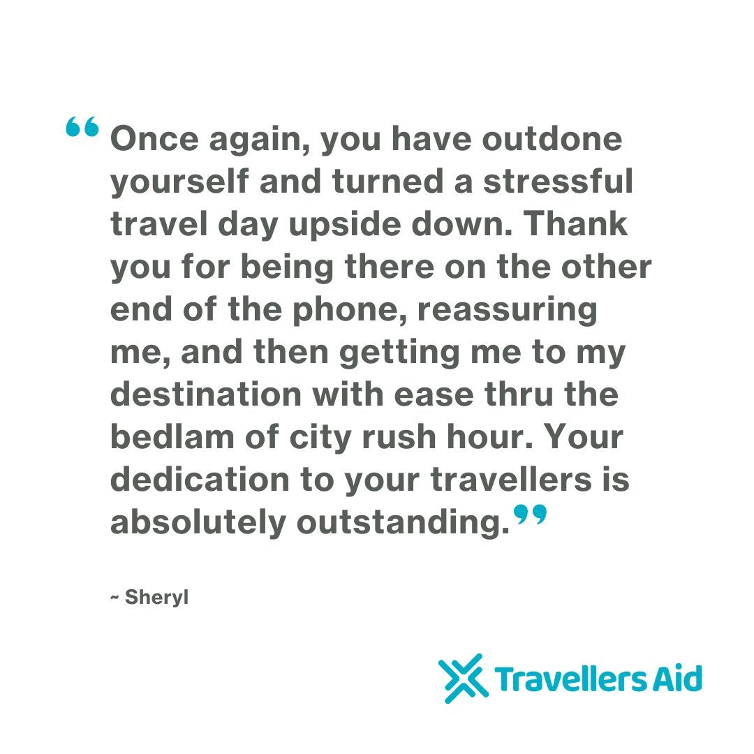 #TravellersAid - Assisting travellers since 1916