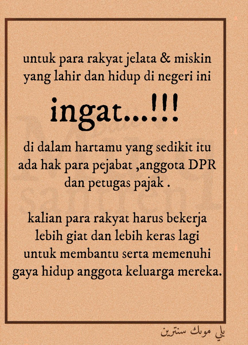 hidup cuma sekali ..tapi di takdirkan lahir di negeri terlucu ini