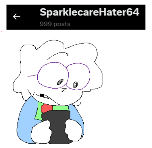 SCHater64's tweet photo. happy 1000 tweets
time for a makeover
(the other scers told me not to use this account so follow me at @FSKNHater64 ((the account isn't made at the time of tweeting this but just give it a moment)) https://t.co/71JxH7Sevr
