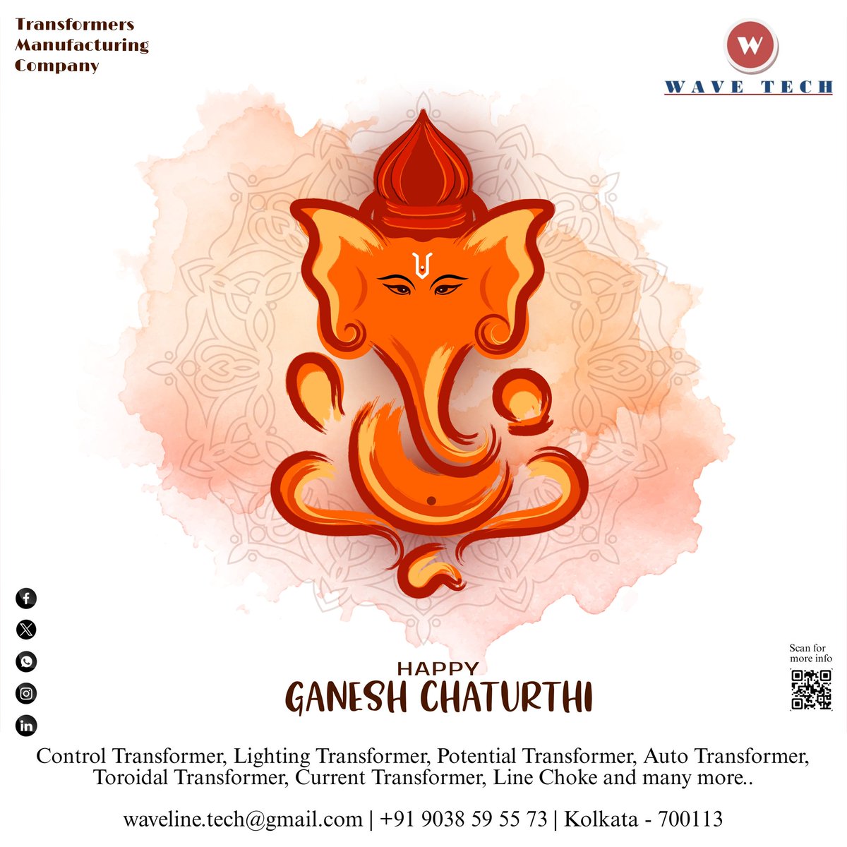 wave_tech2000's tweet image. ||Ganpati Bappa Morya||
May the presence of Ganpati bring a wave of positivity and harmony into your life, washing away all worries..
@wave_tech2000 wishing you and your family a very Happy Ganesh Chaturthi..
#ganpatibappamorya #GaneshChaturthi2025 #ganeshutsav #ganeshfestival
