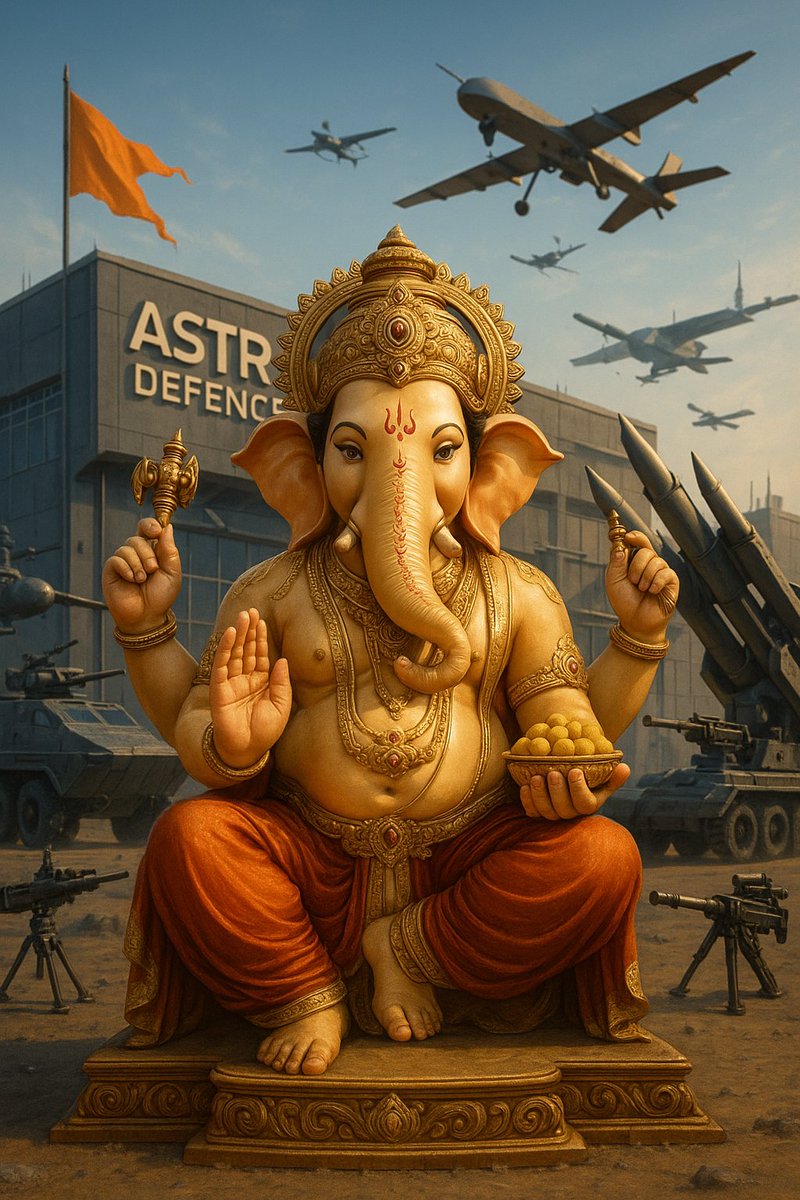 #GanpatiBappaMorya 🙏
This Ganesh Chaturthi, may wisdom, courage &amp; joy guide us forward.
✨ Wishing you blessings &amp; new beginnings. #GaneshChaturthi