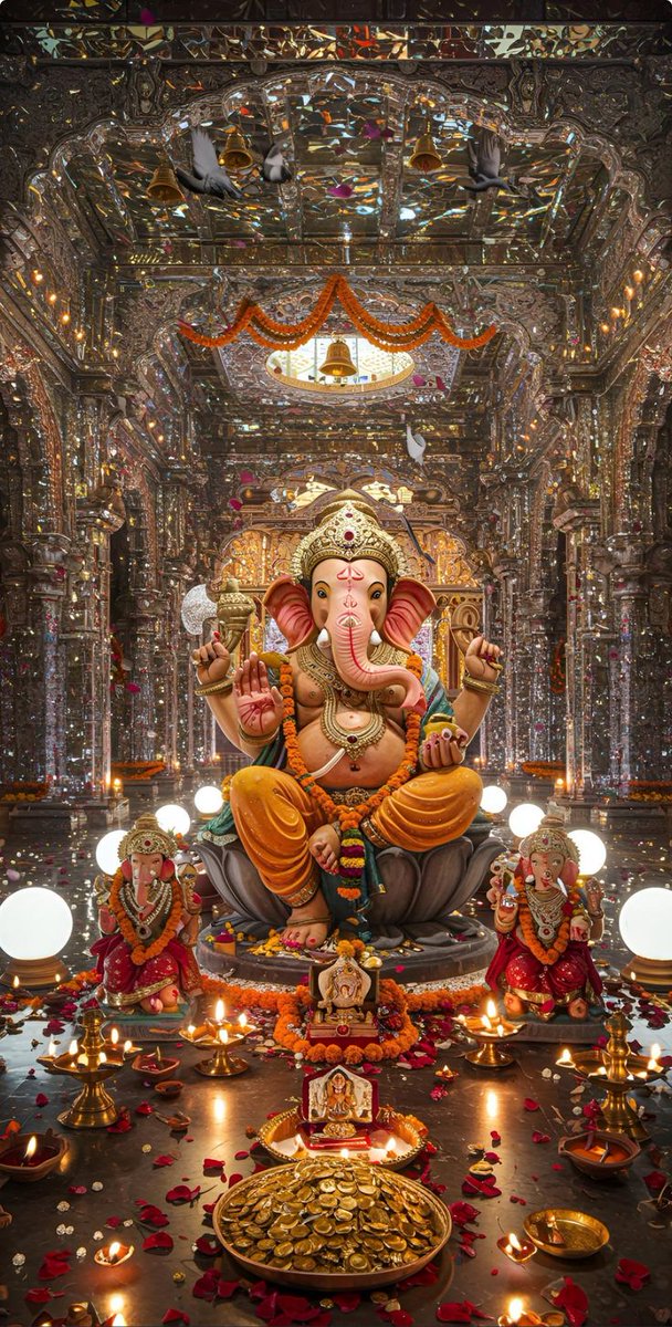 वक्रतुण्ड महाकाय सूर्यकोटि समप्रभ।

निर्विघ्नं कुरु मे देव सर्वकार्येषु सर्वदा॥

 गणपति बप्पा  आपके जीवन में सुख शांति लाए।

सभी को श्री गणेश चतुर्थी की हार्दिक शुभकामनाएं एवं  बधाई। 
#GanpatiBappaMorya
#GaneshChaturthi2025