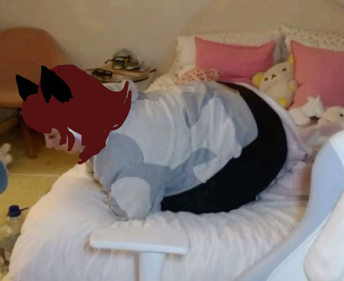 CATBOYHOTLlNE's tweet image. starts loafing