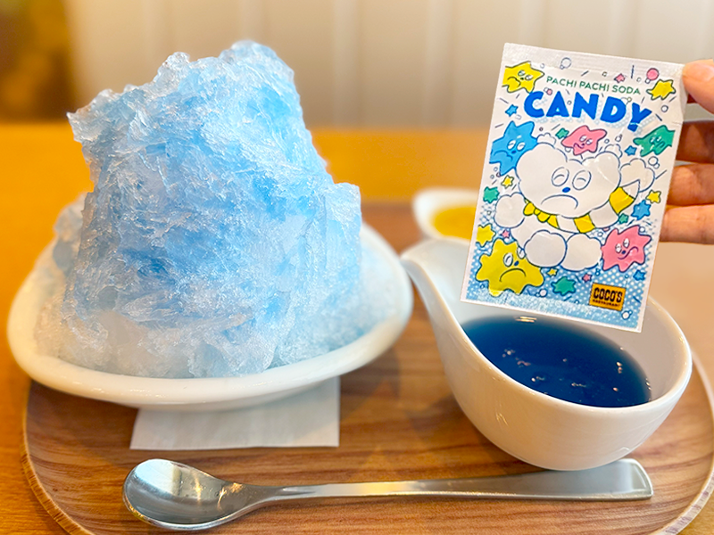 ミニ!ポップブルーについてくる【パチパチキャンディ】は💥🍬 👀見て
