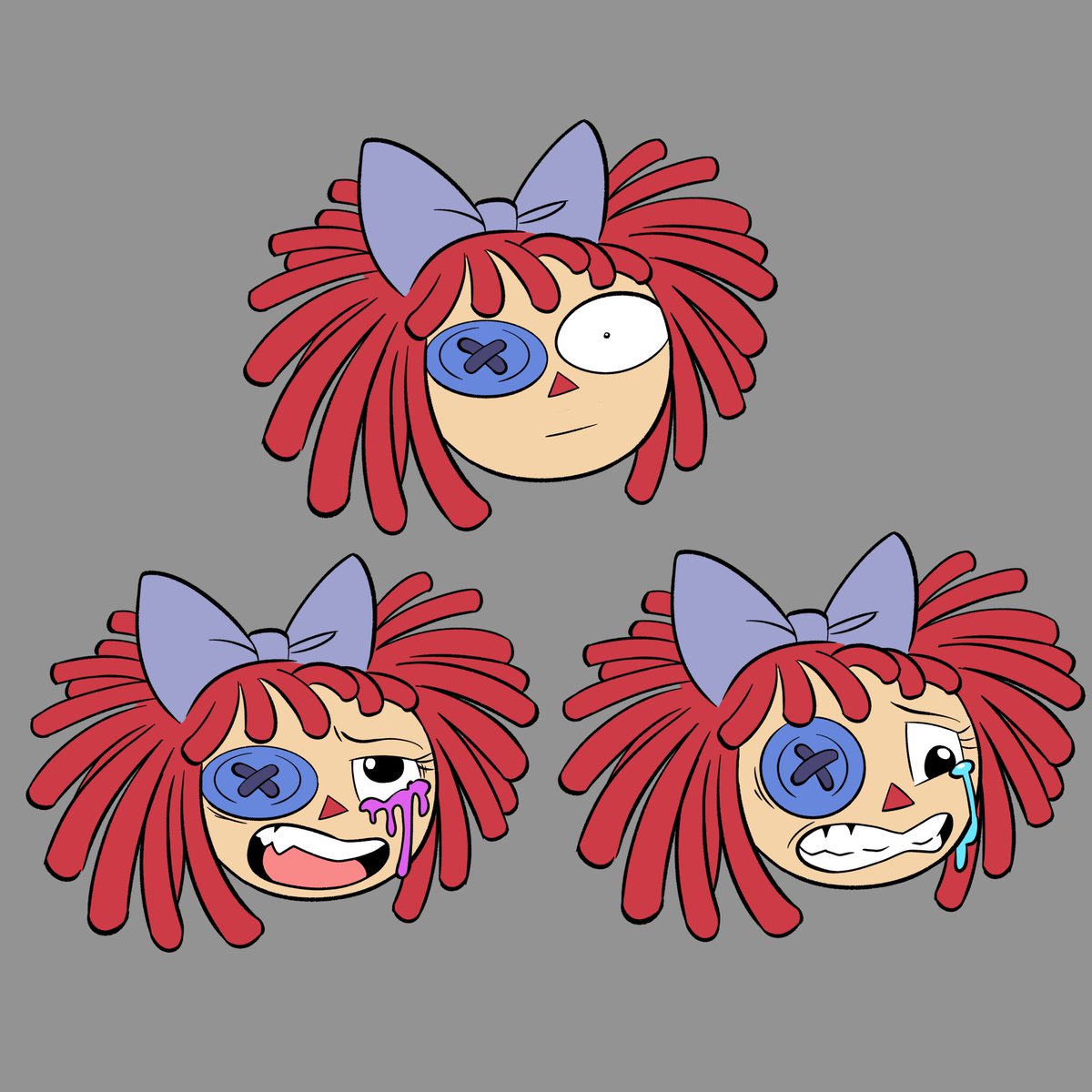 Raghata is the most optimistic of the group. She always cares about others but is afraid of disappointing them and not being good enough. Hopefully, fate will take pity on her.
#TADCRagatha #TADC  #TheAmazingDigitalCircus  #tadcepisode6 #ragatha