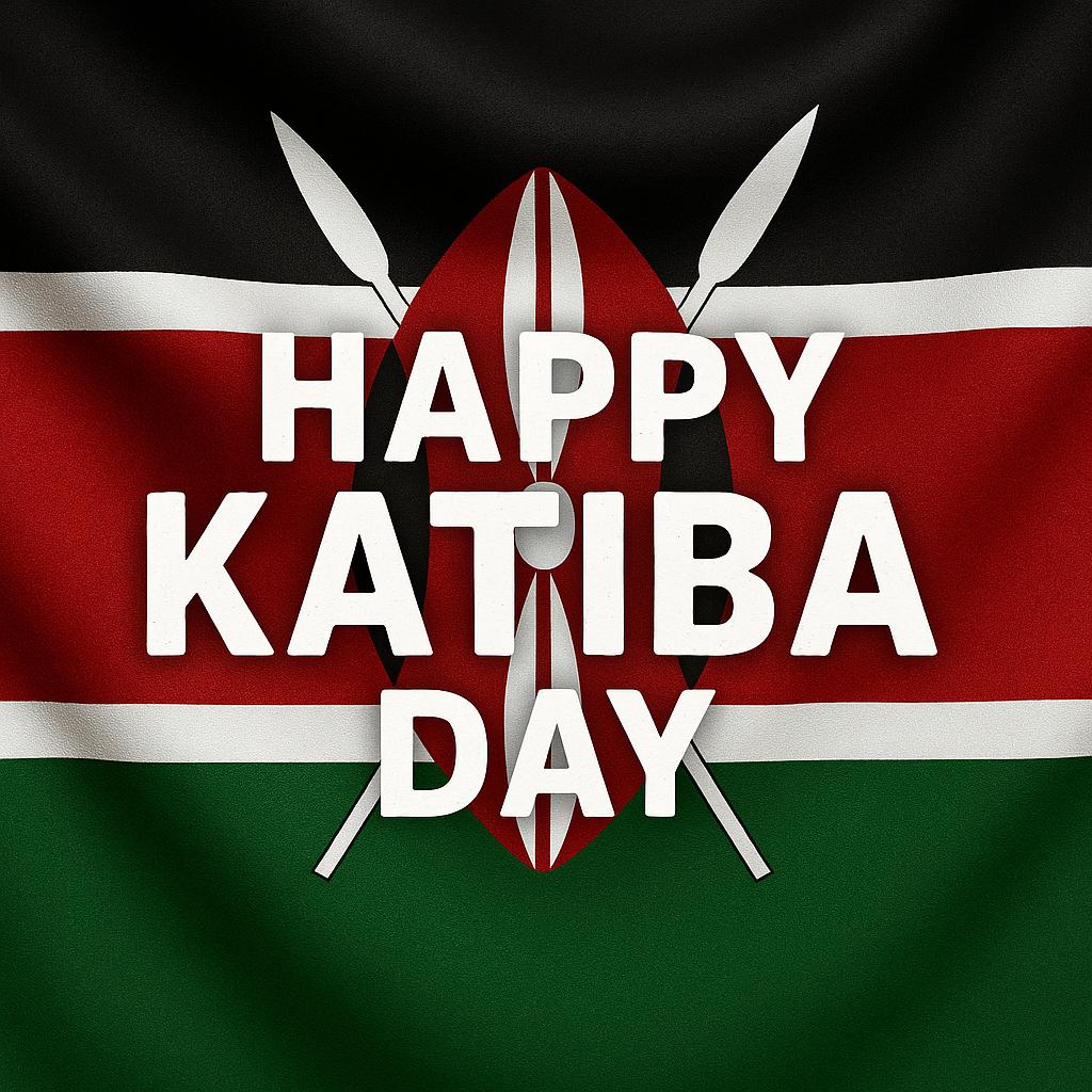 In commemoration of the promulgation of the constitution of Kenya 2010.... Katiba Day. Aki we almost had a holiday today... just almost 🤣🤣🤣 Good Morning!!! #MainaAndKingangi