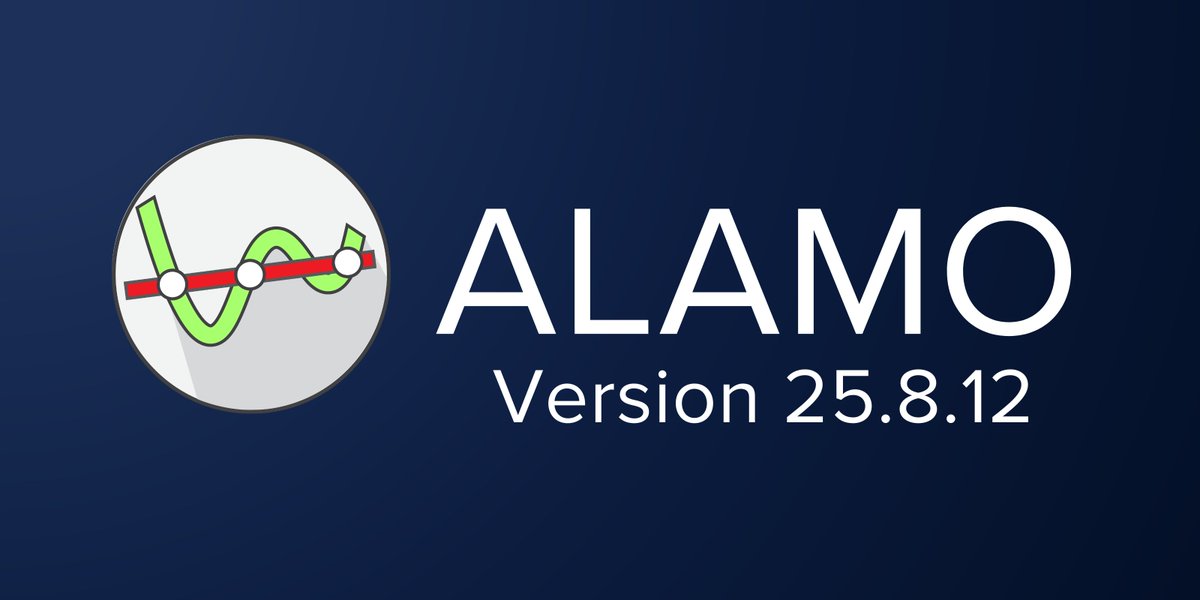 We are pleased to announce ALAMO Version 25.8.12. This release brings improved robustness, expanded platform support, and greater usability.

Learn more: mailchi.mp/1b9aa138d9a4/n… #ORMeS