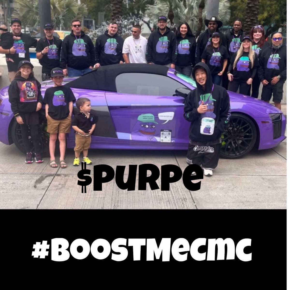 🚀 $PURPE deserves the spotlight on #boostmecmc

We’ve been grinding for over a year, building the strongest meme coin community out there 💜

✅ Doxxed team &amp; transparent community

✅ Market cap growing strong

✅ The Pepe on Solana — when people say Pepe, they’ll ask: