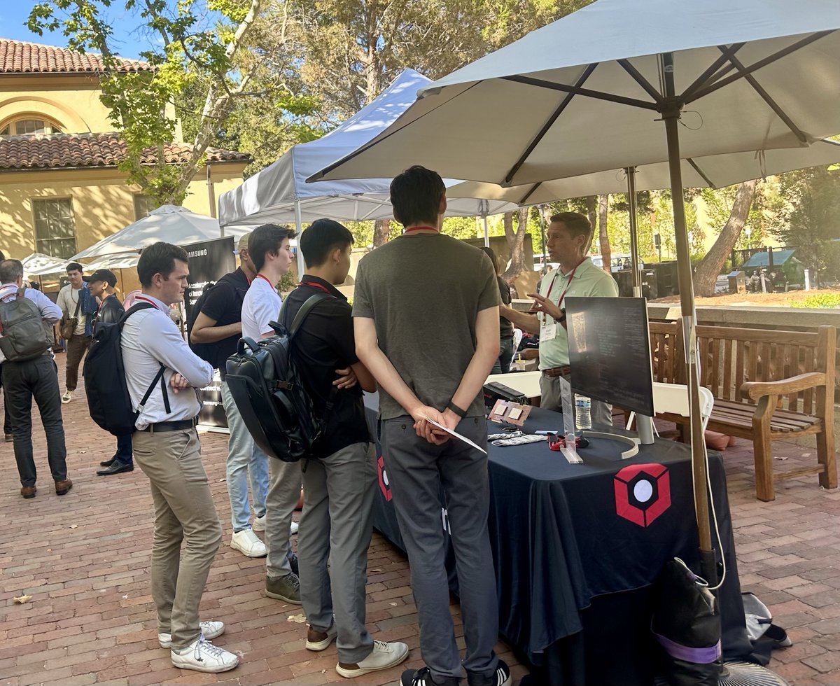 Today at Hot Chips 2025, our CTO, Sudeep Bhoja, presented Corsair – An In-memory Computing Chiplet Architecture at Stanford. 

Visit our booth to meet the team and see how we are tackling the memory wall with 3D in-memory compute.
#AI #Inference #HotChips #Compute #dMatrix