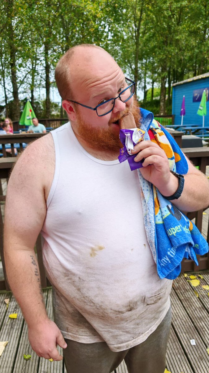 ItzSnelling's tweet photo. Today’s day out with the partner @Gunaura89 one and only @Springpeak_ &amp; @MrsSpringpeak …. Let’s just say…. I ended up like 4’ deep in a marshy bog…. “Post bog depression” followed by “post bog creamy depression” ice cream always makes things a lil better! https://t.co/FuB7TRlXHj