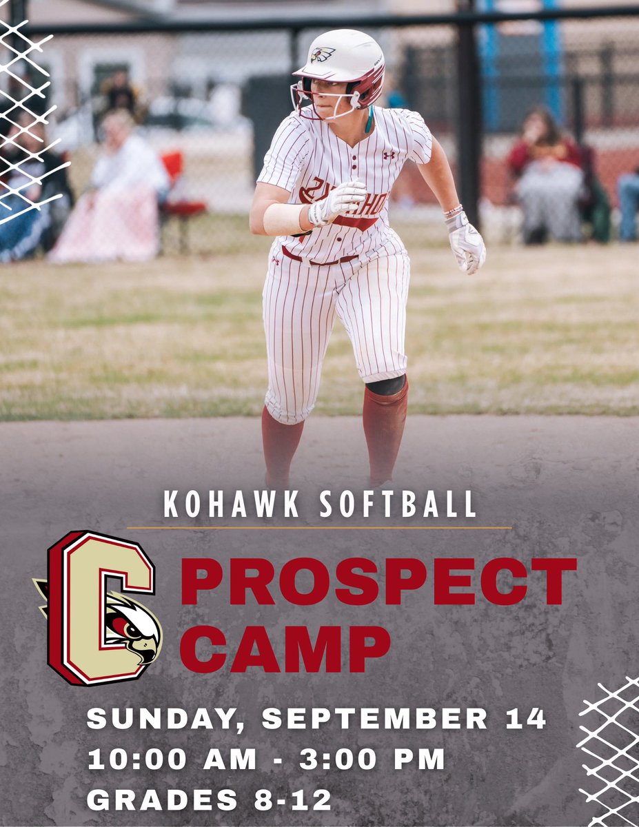 Just a few weeks out from our prospect camp! 

It’s a great way to learn about our program while showcasing your skills and competing against other talented athletes!

Join us to learn, improve, and have fun!!  

softball.coecamps.com