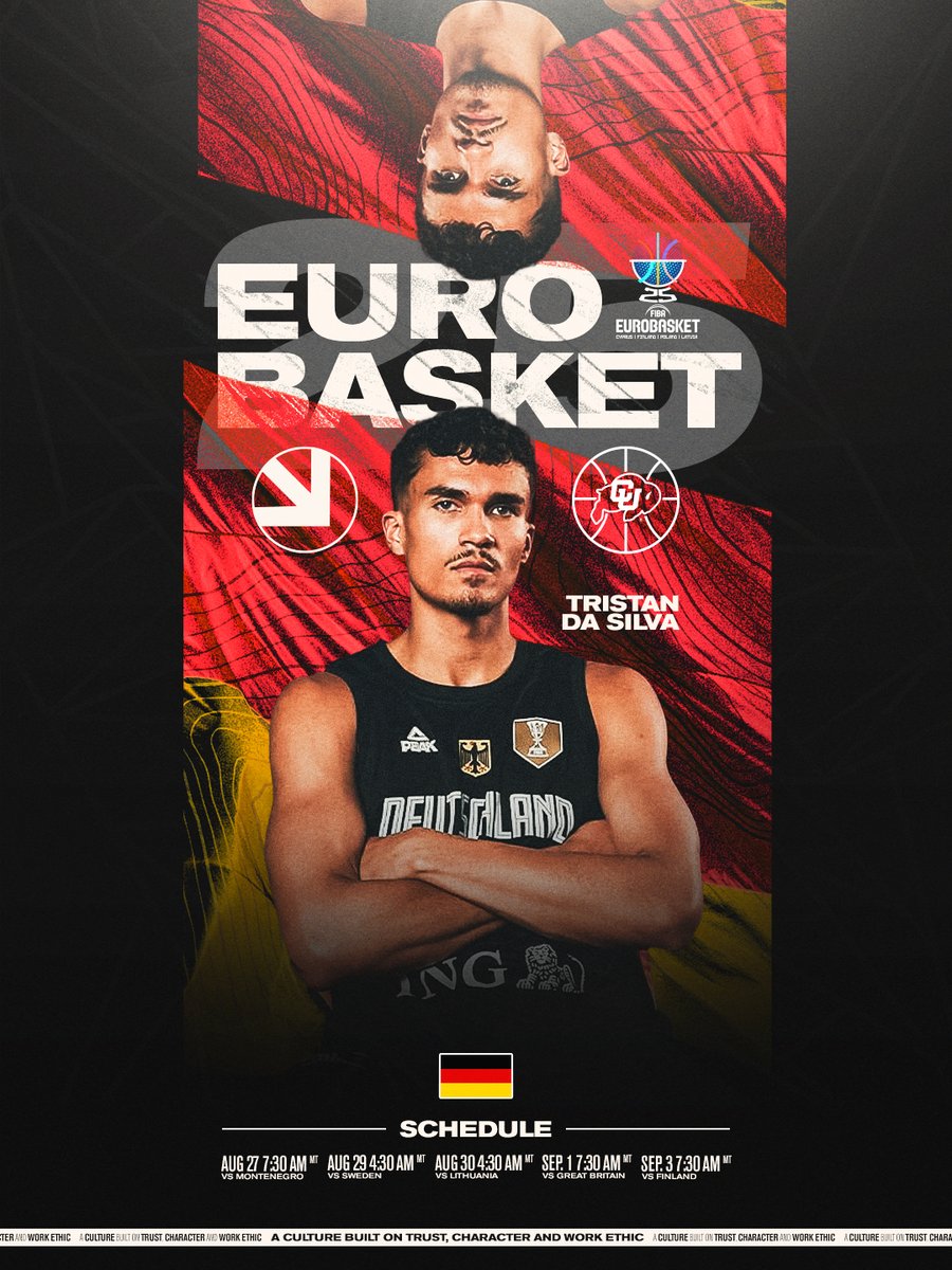 TDS ➡️ <a href="/EuroBasket/">FIBA EuroBasket</a> 🇩🇪

Tristan will represent Germany when #EuroBasket tips off on August 27