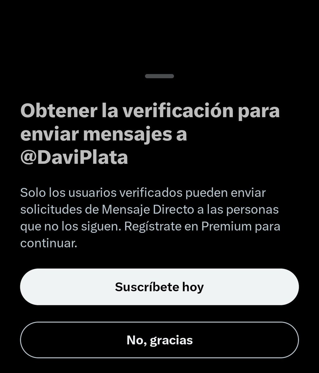 lanthino's tweet photo. @DaviPlata @DaviPlata  La verdad ustedes no tienen habilitado para q se les pueda escribir por DM 📌 
Porque medio puedo interponer la queja. https://t.co/VRhdE6oBrj