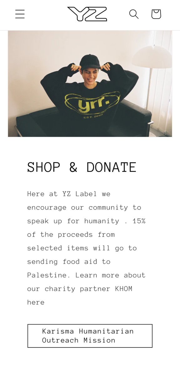 Hey <a href="/eaJPark/">eaJ¹ᐟ</a>,
I saw you're looking for brands to collaborate for Palestine, and it instantly reminded me of <a href="/yunamusic/">YUNA</a>'s brand, YZLabel. They're already known for channeling profits towards humanitarian efforts. Since you and Yuna are acquaintances and share the same values, I