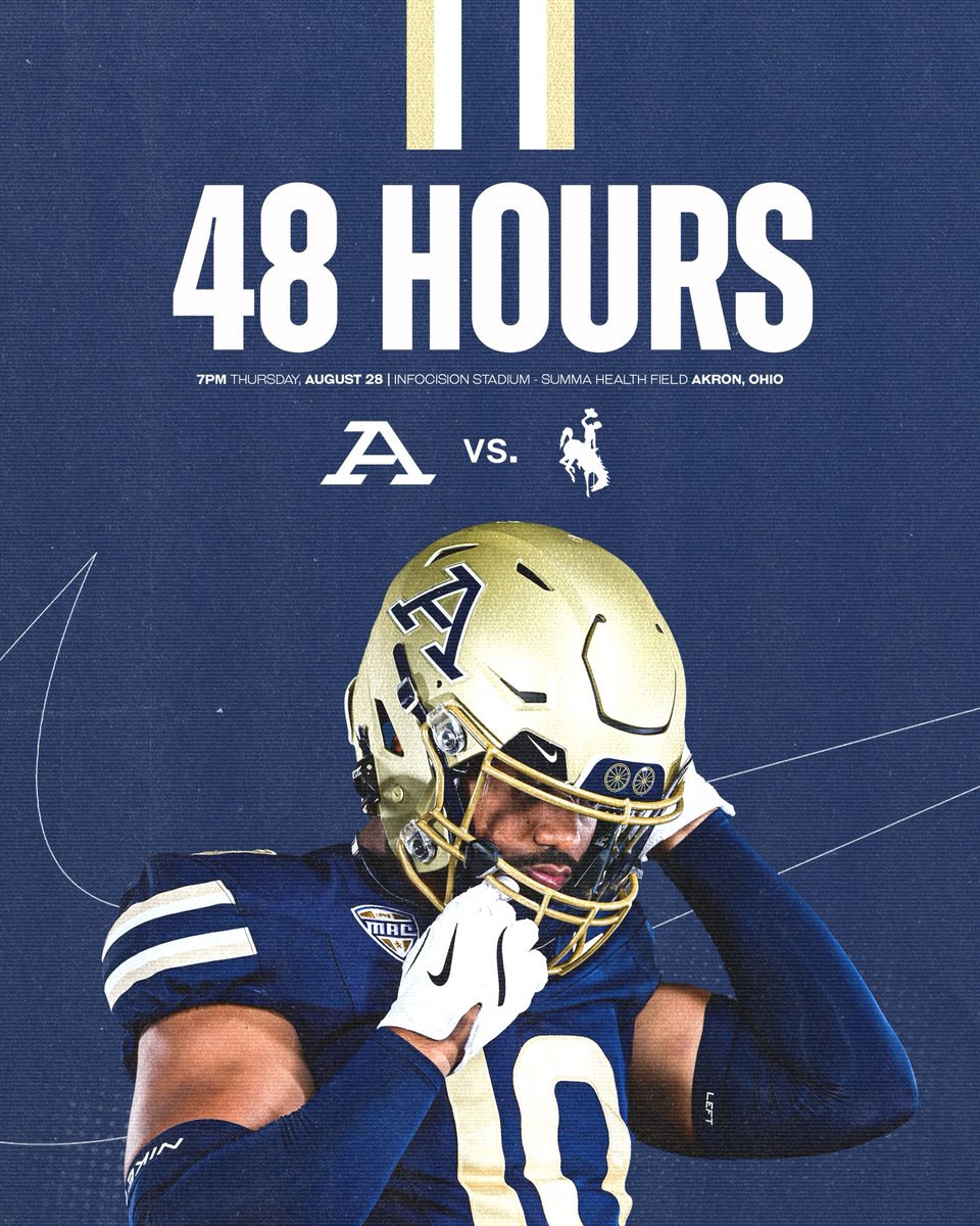 Akron Football tweet media