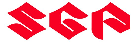 IQ_8Q's tweet photo. スズキのロゴ単体だとイケてないなと思ってたけど、純正部品についてるロゴ(SGP)3文字になると、途端にイカしてるよね。 #スズ菌 #スズキ #suzuki https://t.co/Z9Ch7bKhi7