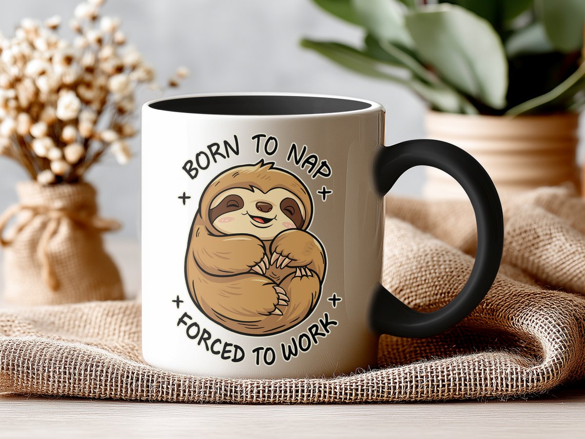 JukaArts's tweet photo. Is this your spirit animal? 😴Our new sloth design perfectly captures the 'Born to Nap, Forced to Work' mood we all know. Wear your truth! Get yours today: https://t.co/h6bmlvQxzn
#SlothLife #NapTime #ForcedToWork #Relatable #CuteSloth #etsyshop #procrastination #PrintableWallArt https://t.co/pMbGjeD1Ib