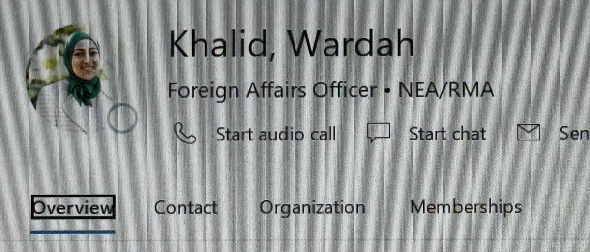 Laura Loomer (@lauraloomer) on Twitter photo I can confirm 100% that Islamic radical Wardah Khalid <a href="/wardahkhalid_/">Wardah Khalid</a> is still working at the US State Department where she oversees Middle East policy under the current Trump administration despite her support for jihadist Palestinian causes, and her many direct calls for I can confirm 100% that Islamic radical Wardah Khalid <a href="/wardahkhalid_/">Wardah Khalid</a> is still working at the US State Department where she oversees Middle East policy under the current Trump administration despite her support for jihadist Palestinian causes, and her many direct calls for