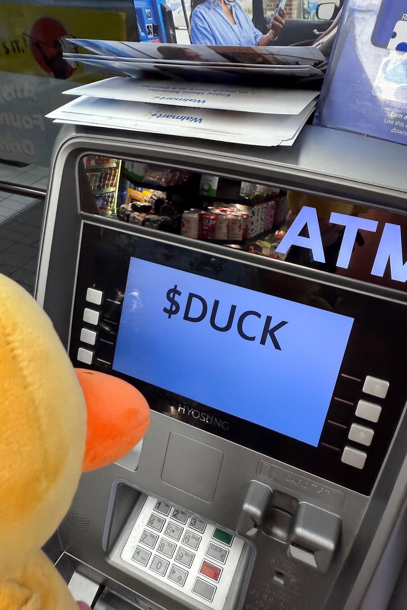 Just making a quick deposit