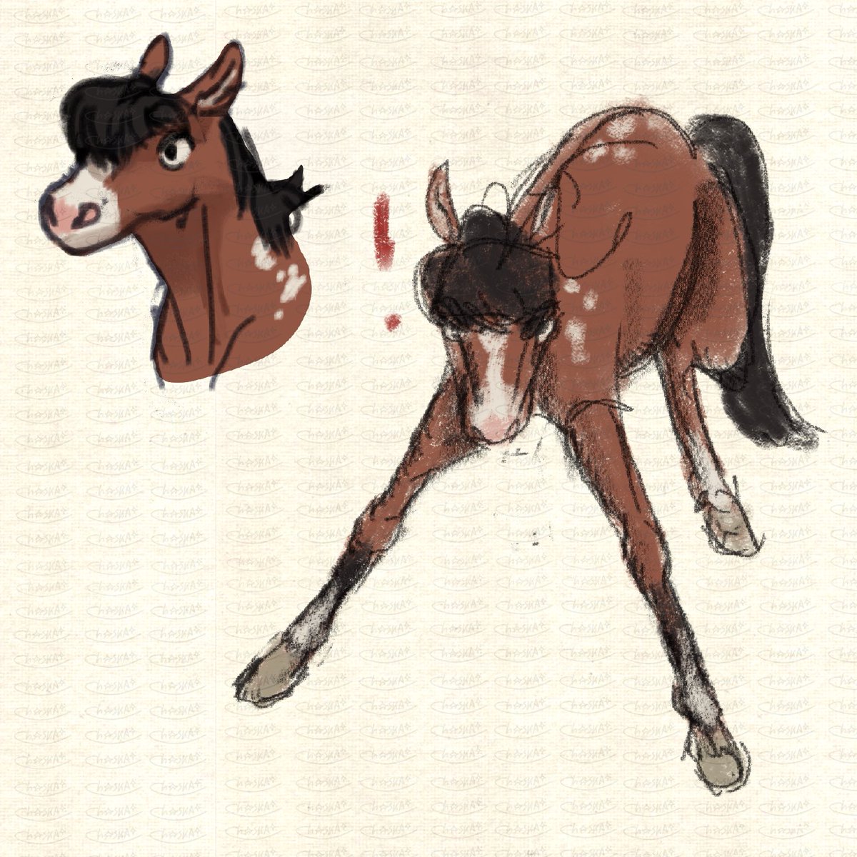 See? It suits her
#art 

(Huallpa is an OC of <a href="/Felipondio64/">Felipondio64</a>)