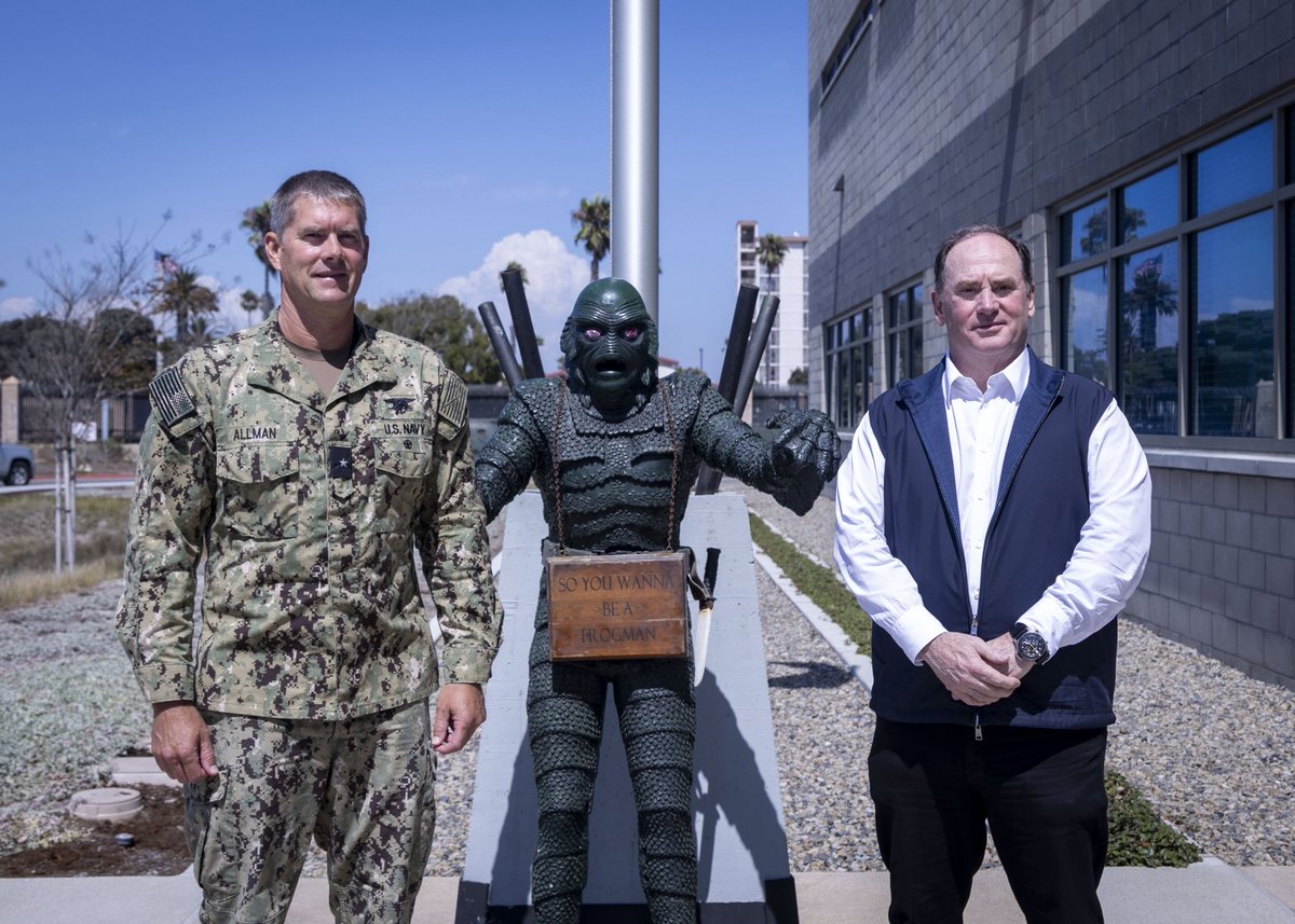 RDML Walter H. Allman III, has assumed the duties as Acting Commander, Naval Special Warfare Command. 

He is a decorated warrior who has led our most elite operators through combat and crisis. 

I know he will bring his relentless mission-first leadership into this role.