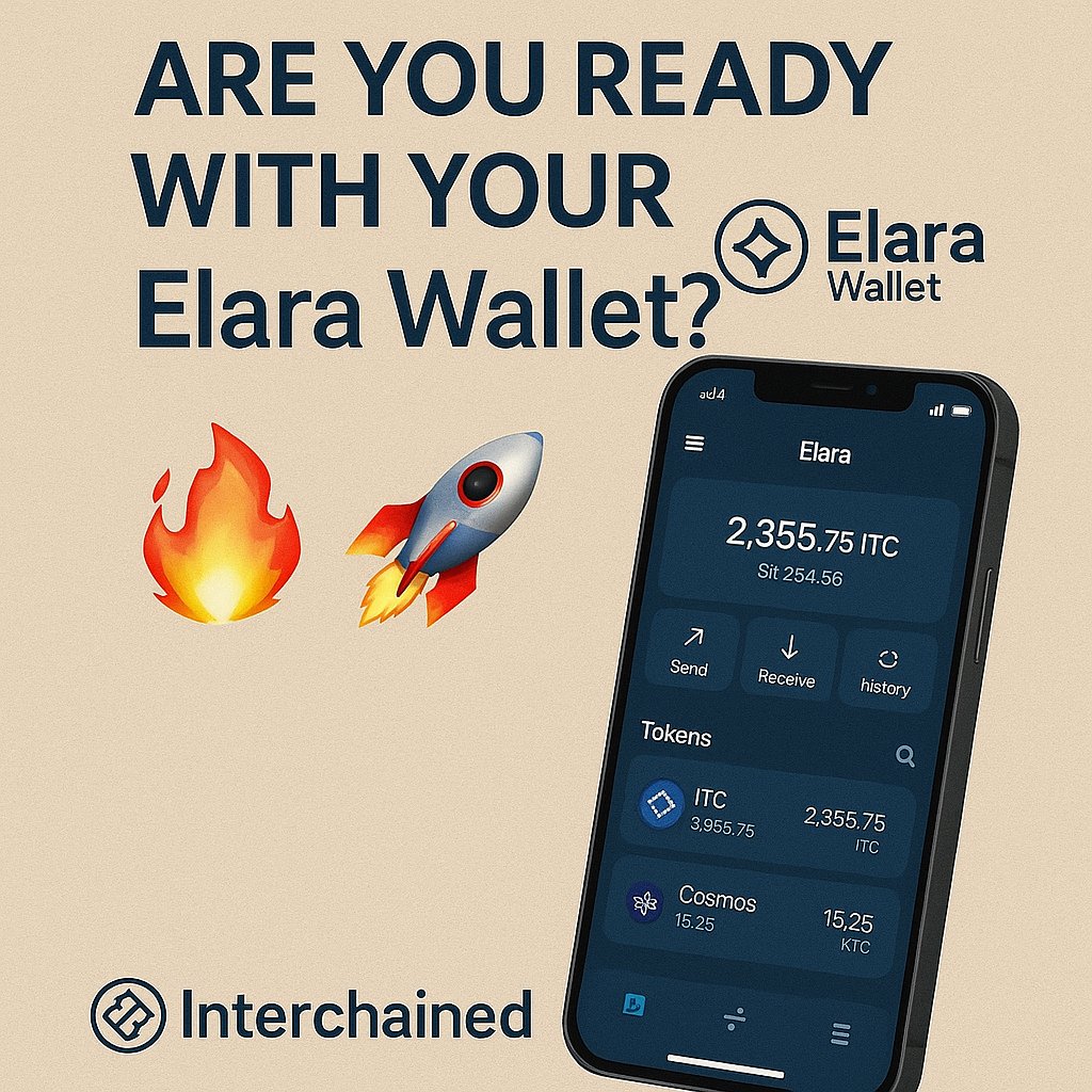 IbnuWakili's tweet image. 🌍🚀 The countdown is on to @interchained Mainnet!

The question is 👉 Are YOU ready with your @ElaraWallet? 🔐✨

Drop a 🔥 if you’ve set up your wallet, or a 🚀 if you’re waiting to explore the future of interoperability with us!

#Interchained #ElaraWallet #MainnetCountdown