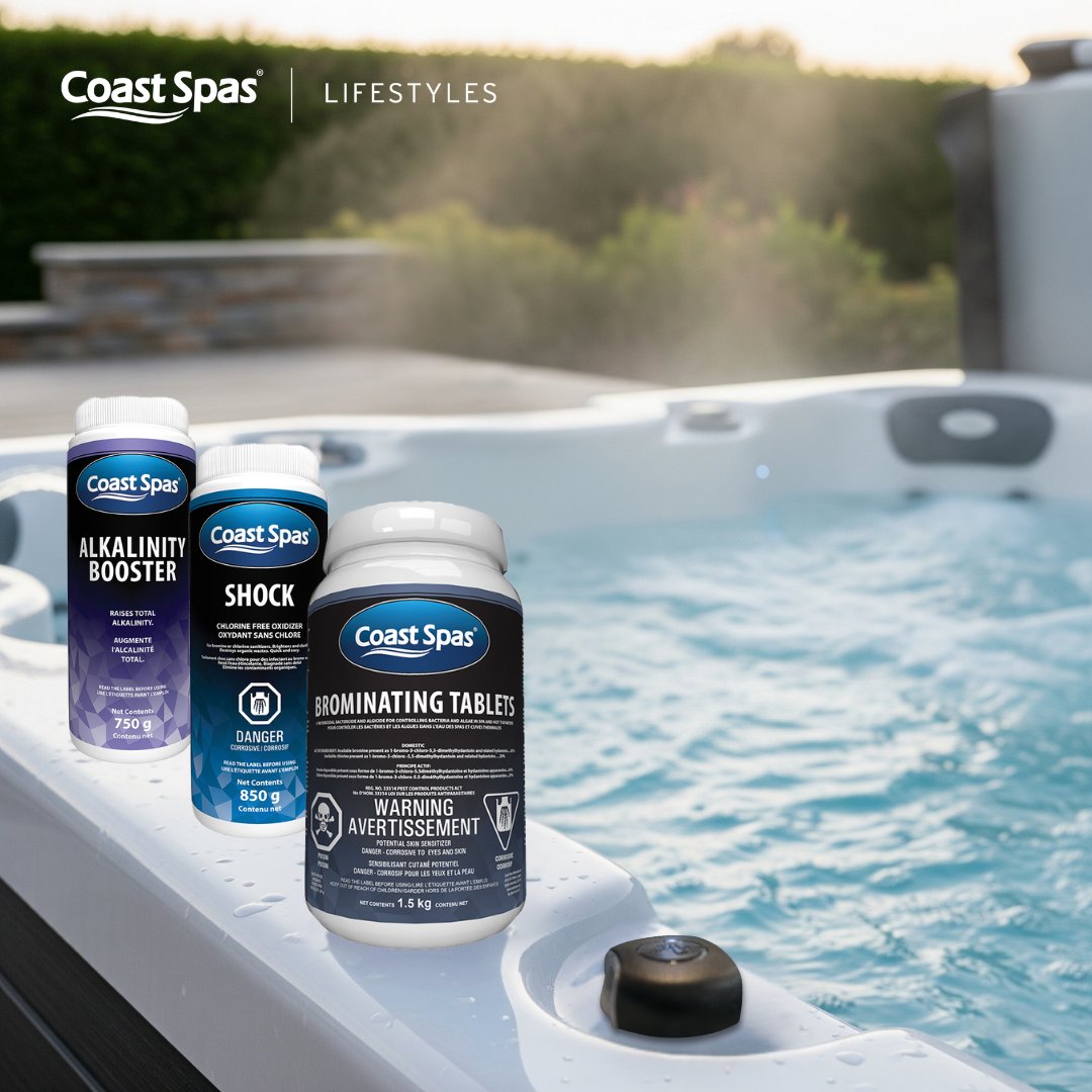 🔥 Hot Tub Chemical Best Sellers You Can Trust:
🧼 Bromine Tabs – Long-lasting clean
💥 Shock – Clear, fresh water fast
⚖️ Alkalinity Booster – pH balance &amp; protection

✅ Easy to use

📍20363 Langley Bypass
#HotTubCare #WaterCareMadeEasy #LangleyBC