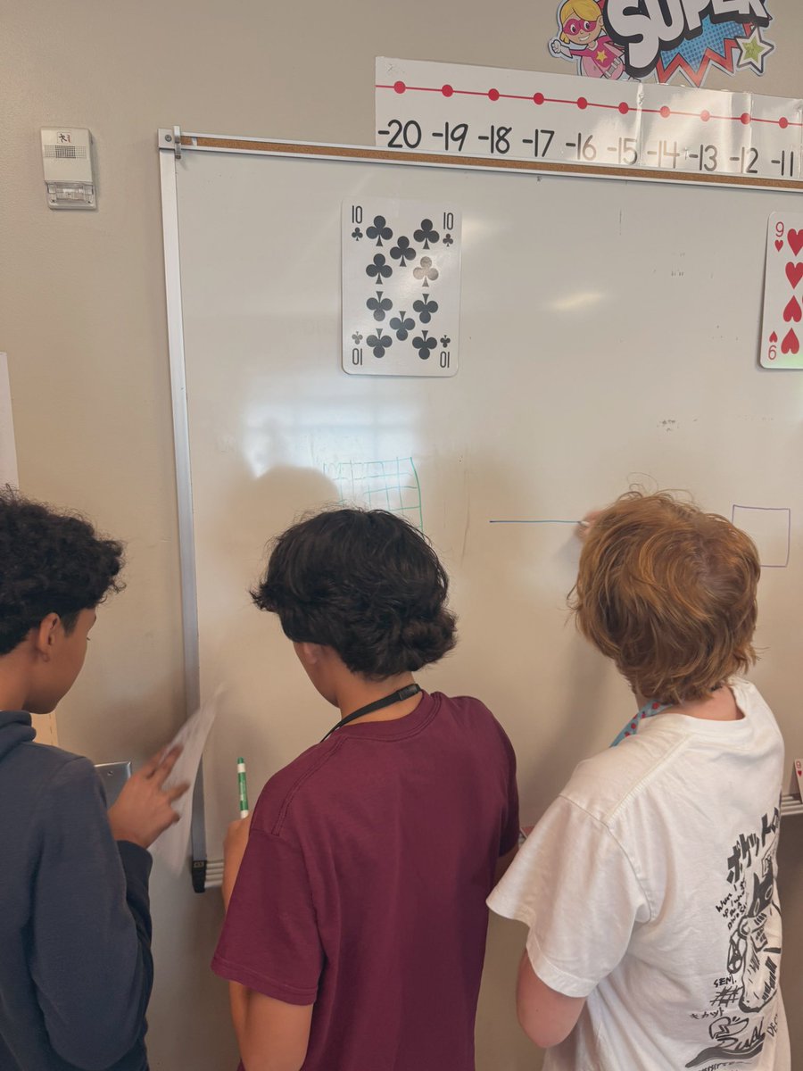 RuuudyRuuu_NRJH's tweet photo. Math instruction at @NolanRyanJH is off to a strong start! 🎉 Shoutout to 8th Grade’s Ms. Wilson for engaging students with Building Thinking Classrooms on Perfect Squares, and to 6th MAP Mrs. McCoy for leading an engaging Math Talk on Ordering Real Numbers. 👏🏾 #MathMoves https://t.co/cj0NXAMpyn