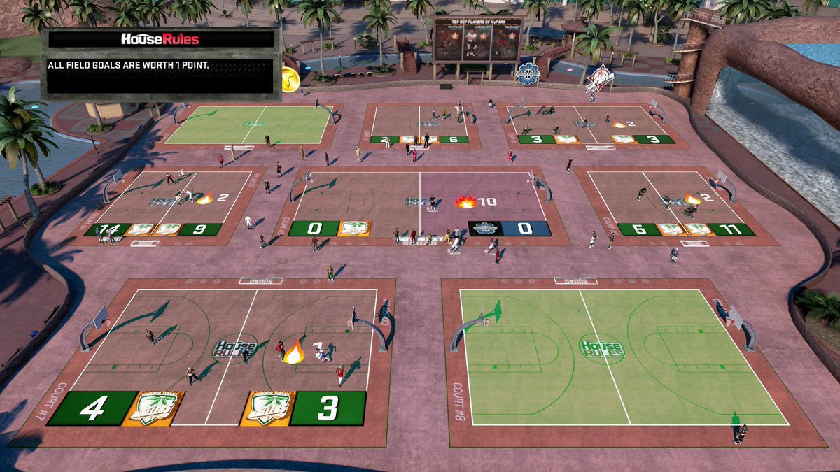 VicVerdes's tweet photo. Can’t wait for tomorrow when they drop these parks for events 😤 ima shed a tear fr #NBA2K26 https://t.co/4dDlFWBymP
