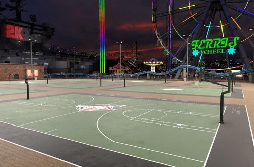 VicVerdes's tweet photo. Can’t wait for tomorrow when they drop these parks for events 😤 ima shed a tear fr #NBA2K26 https://t.co/4dDlFWBymP
