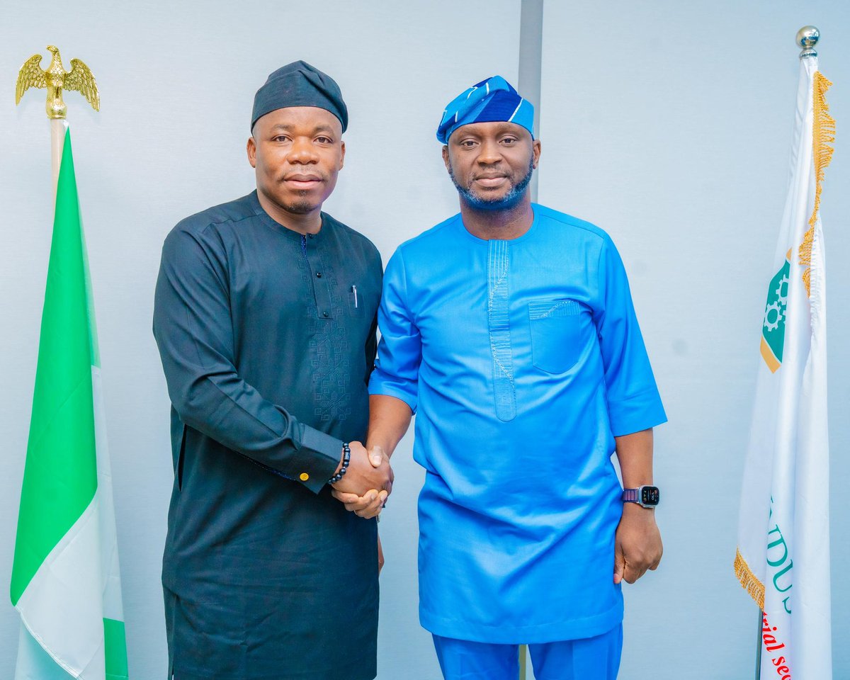NADDC and BOI Harp on Advancing Nigeria Auto Industry.

On Aug 26, 2025, NADDC DG, <a href="/oluosanip/">Olu Osanipin</a> , engaged with Dr. Olasupo Olusi, MD/CEO of the <a href="/BOINigeria/">Bank of Industry, Nigeria</a> on ways to collectively accelerate the growth of Nigeria’s automotive sector. 
#NADDC #BOI #AutomotiveNigeria