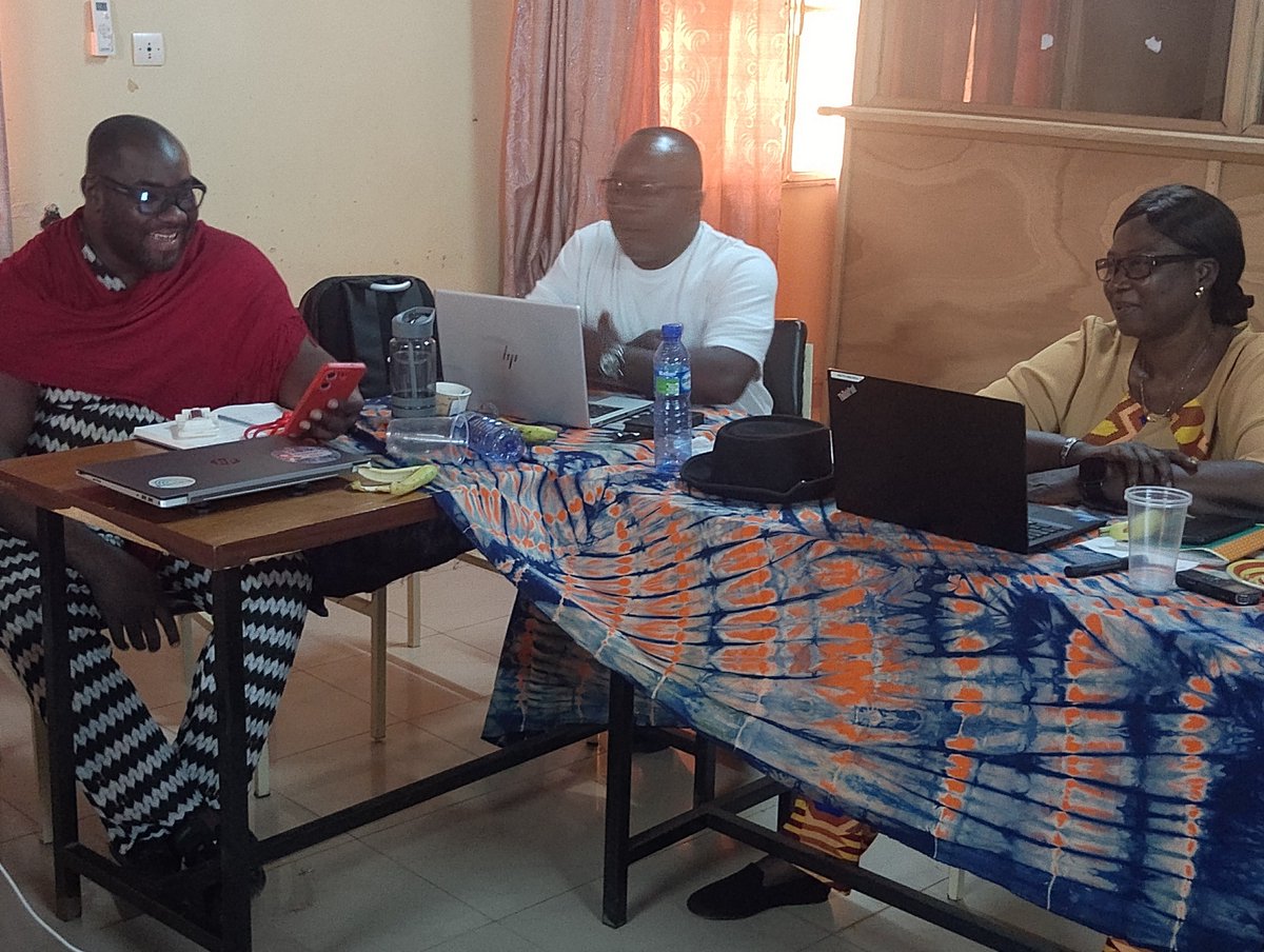 HodsasC's tweet photo. Day 01; 2025 Annual Evaluation Session, General Secretariat - Stering comity of CAFOC-TS Activities from August 25 to 28, 2025, in Burkina Faso. @HodsasC répresented by ED @ModesteMAMBO1  @Cafoc_ts @Acodhu_ts @AfricaSexWork @GlobalSexWork @redumbrellafund @FJS @COCNederland https://t.co/6E7o1fyxkY