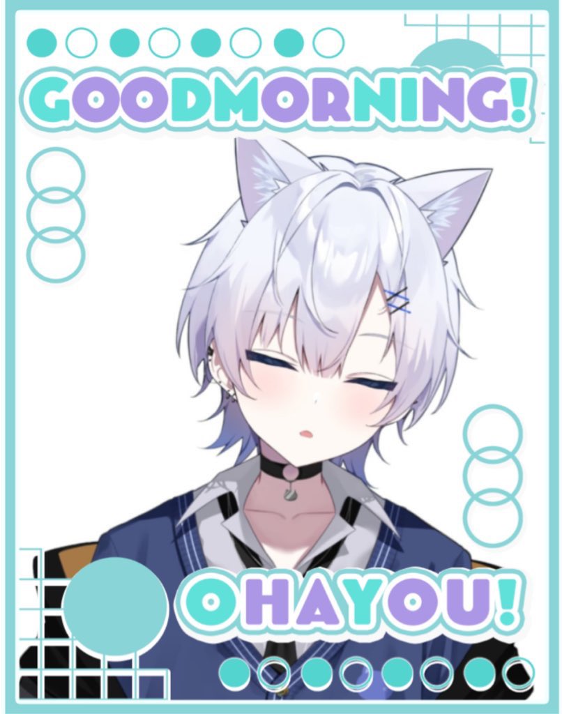 #おはようVtuber

珍しく0時前に布団inしたけど
寝付けなくて、、、

結局2時半とかで眠い(  ¯꒳​¯ )ᐝ

ストレッチと水分補給
しっかりしますっ🐈‍⬛❄️

【朝活配信】
youtube.com/live/vWUYK4Ri-…

 #新人Vtuber