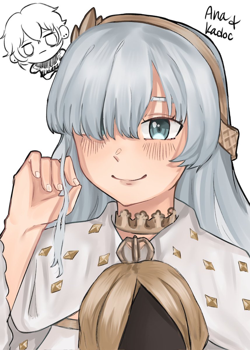 Drawing my favorite servants 8/?
Anastasia (and Kadoc)
#FGO