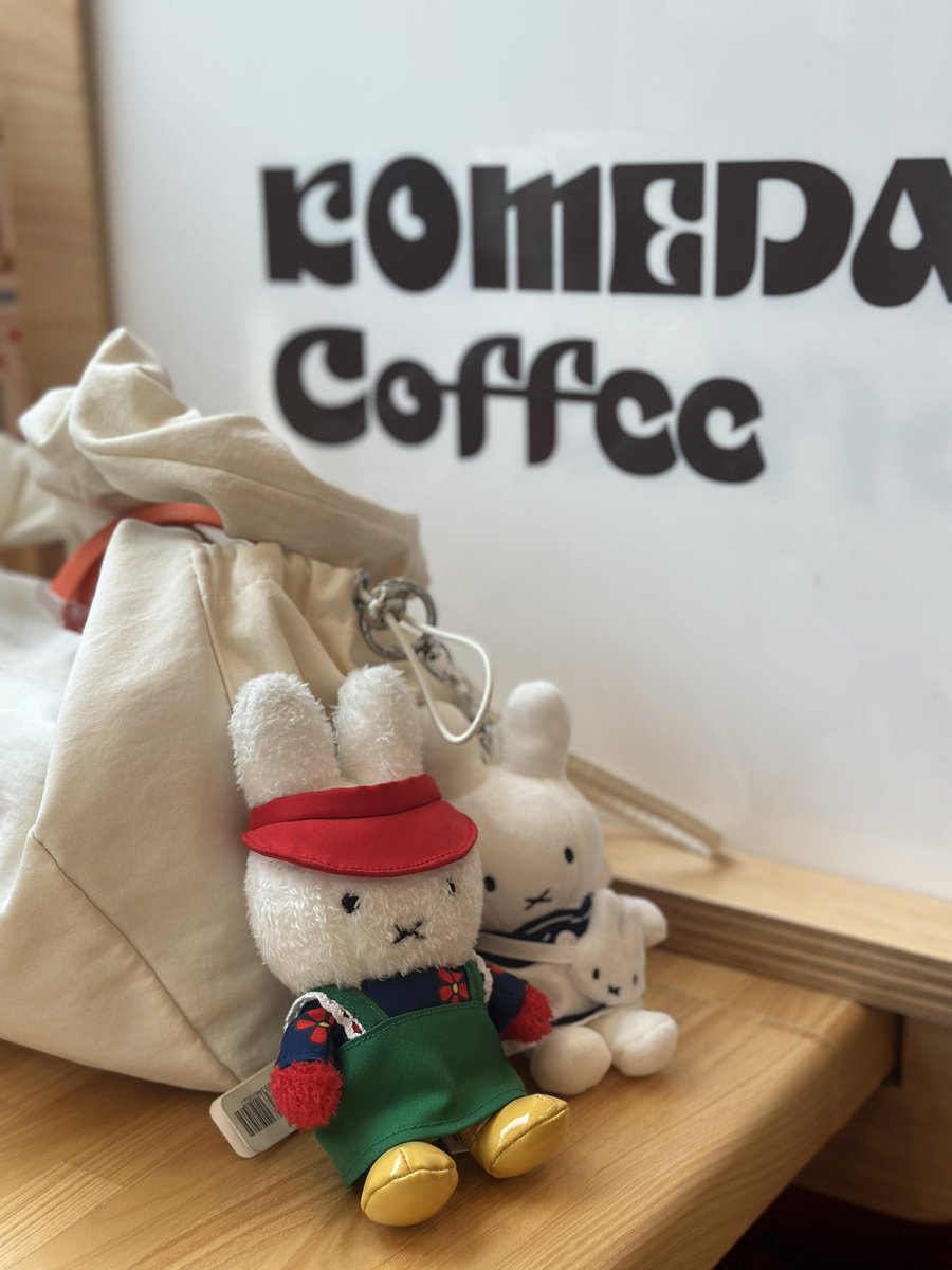 코메다 커피에 온 부산 미피 두마리