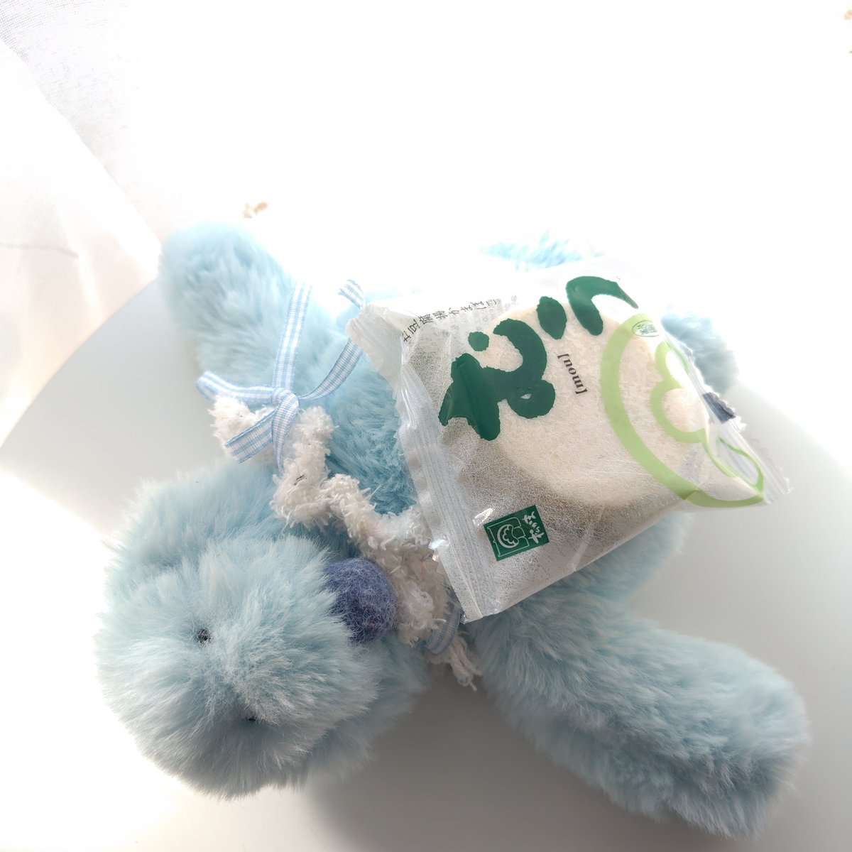 やる気は交通会館で宮城名物むう(お豆腐かまばこ)を手に入れた🩵ふわっふわでおいしいんだよ💚みんなにも食べてみてほしいなぁ